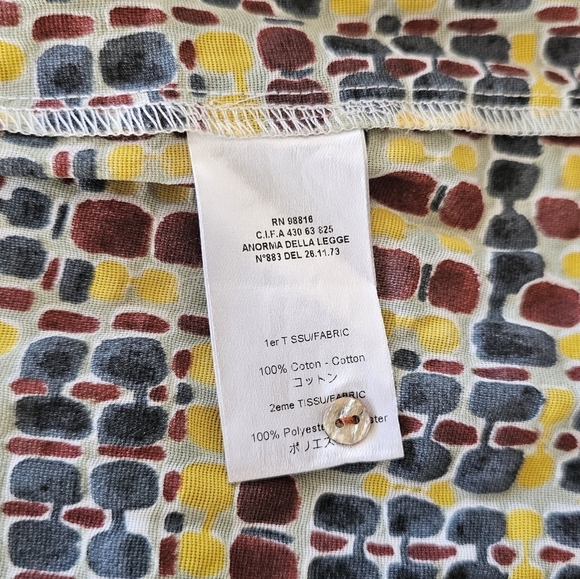 Catelac Blouse - Size 0 - 100% Cotton - mother-of-pearl buttons - Picture 8 of 8